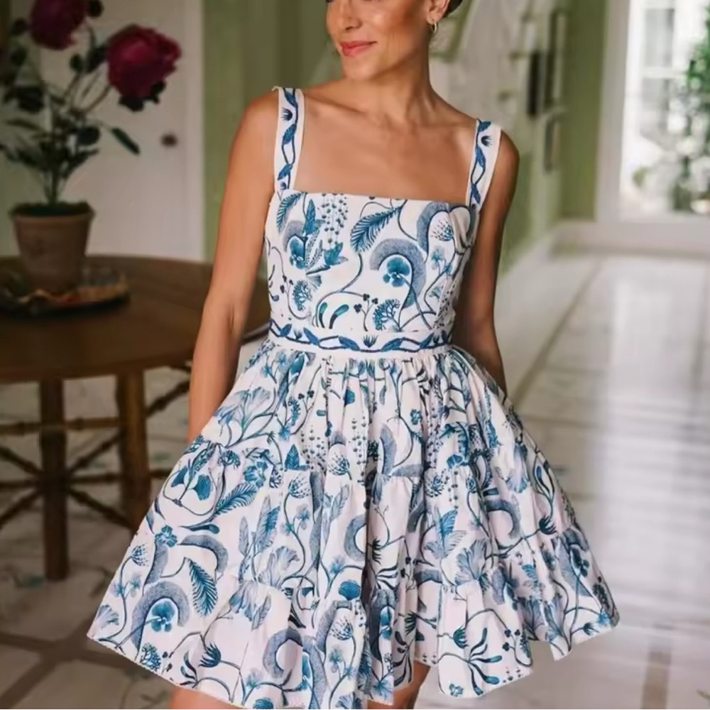 Sold!!Agua Bendita Lima Habitat dress
